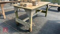 6' X 3' POTTING/PLANT TABLE - 4