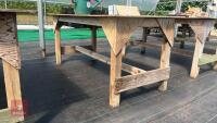 6' X 3' POTTING/PLANT TABLE - 4