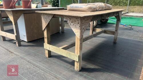 6' X 3' POTTING/PLANT TABLE