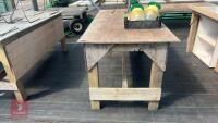 6' X 3' POTTING/PLANT TABLE - 9