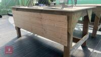 6' X 3' POTTING/PLANT TABLE - 9