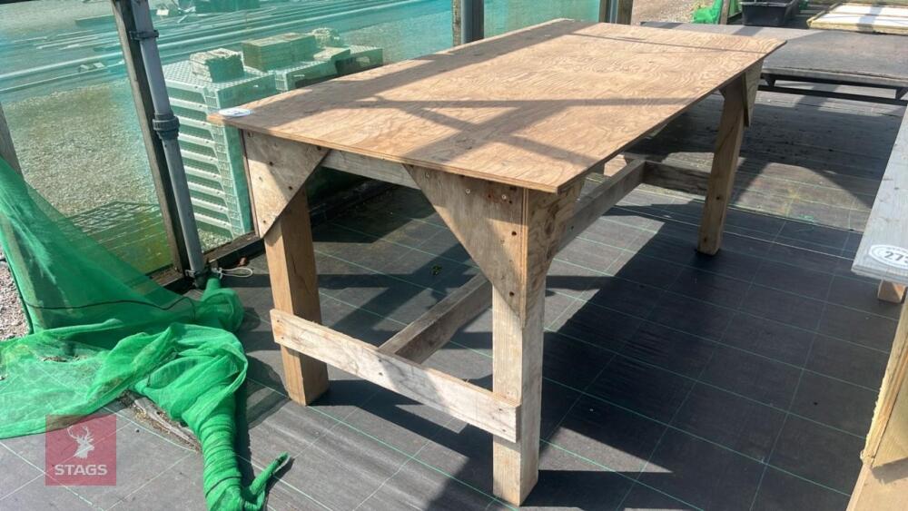 6' X 3' POTTING/PLANT TABLE