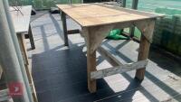 6' X 3' POTTING/PLANT TABLE - 8