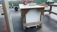 6' X 3' POTTING/PLANT TABLE - 4