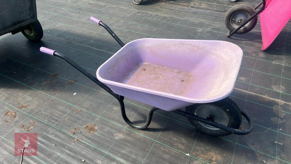 HAEMMERLIN 90L PURPLE WHEEL BARROW