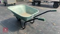 HAEMMERLIN 90L GREEN WHEEL BARROW - 9