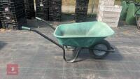 HAEMMERLIN 90L GREEN WHEEL BARROW - 8