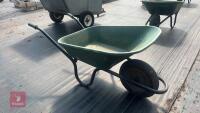 HAEMMERLIN 90L GREEN WHEEL BARROW