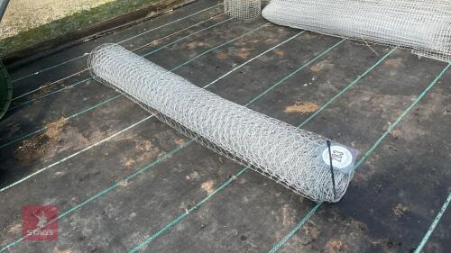 47'' PART ROLL OF POULTRY WIRE