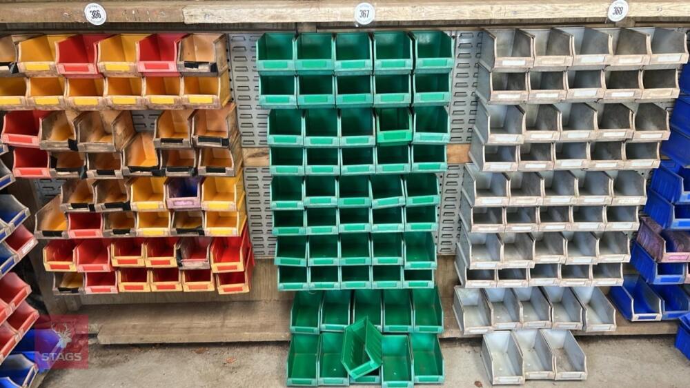 57 GREEN DEXION MAXI BIN 20 STORAGE BOXE