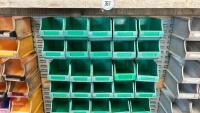 57 GREEN DEXION MAXI BIN 20 STORAGE BOXE - 2