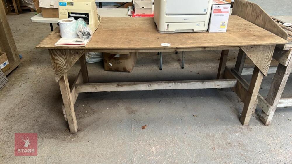 8' X 3' TABLE/BENCH