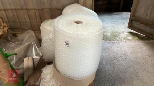 3 PART ROLLS OF BUBBLE WRAP