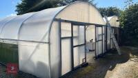 43' X 112' TWIN BAY NORTHERN POLYTUNNEL - 3