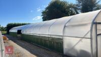 43' X 112' TWIN BAY NORTHERN POLYTUNNEL - 12