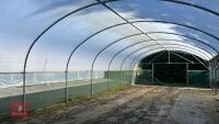 43' X 112' TWIN BAY NORTHERN POLYTUNNEL - 13