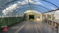 43' X 112' TWIN BAY NORTHERN POLYTUNNEL - 16