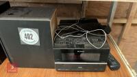 SONY CD PLAYER & SPEAKERS - 2