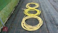 3 LENGTHS OF TRICOFLEX HOSEPIPE - 6