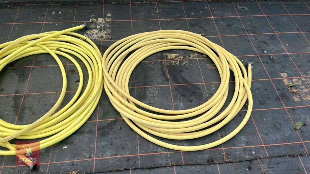 3 LENGTHS OF TRICOFLEX HOSEPIPE