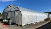 30' X112' SINGLE BAY NORTHERN POLYTUNNEL - 2