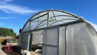 30' X112' SINGLE BAY NORTHERN POLYTUNNEL - 4