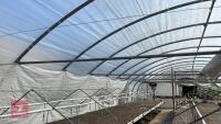 30' X112' SINGLE BAY NORTHERN POLYTUNNEL - 8