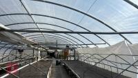 30' X112' SINGLE BAY NORTHERN POLYTUNNEL - 9