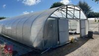 30' X112' SINGLE BAY NORTHERN POLYTUNNEL - 11