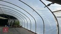 30' X112' SINGLE BAY NORTHERN POLYTUNNEL - 12