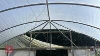 30' X112' SINGLE BAY NORTHERN POLYTUNNEL - 15