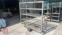 GALVANISED PLANT TROLLEY - 2