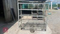 GALVANISED PLANT TROLLEY - 3