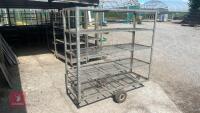 GALVANISED PLANT TROLLEY - 4