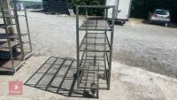 GALVANISED PLANT TROLLEY - 5