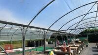 53' X 70' TWIN BAY NORTHERN POLYTUNNEL - 10