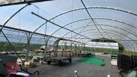 53' X 70' TWIN BAY NORTHERN POLYTUNNEL - 16