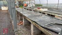 39' X 4' PROPAGATION BENCH WITH HOOPS - 7