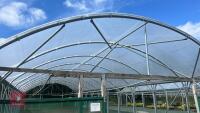 106' X 72' FOUR BAY NORTHERN POLYTUNNEL - 8