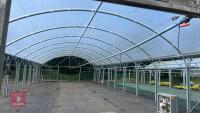 106' X 72' FOUR BAY NORTHERN POLYTUNNEL - 9