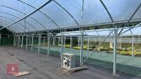 106' X 72' FOUR BAY NORTHERN POLYTUNNEL - 10