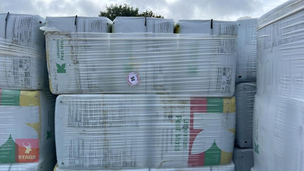 20 x 210L BAGS OF LITHUANIAN PEAT MOSS