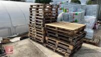 20 WOODEN PALLETS - 2