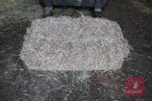 105 CONV BALES OF RAPE STRAW - (BIDDING ON WHOLE LOT)