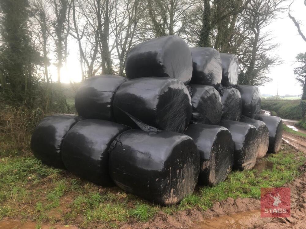 28 BALES OF 2021 GRASS SILAGE