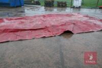 24'6" X 12'6" RED PVC LORRY SHEET - 9