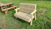 CRADLE GARDEN CHAIR/ BENCH - 2