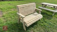 CRADLE GARDEN CHAIR/ BENCH - 3