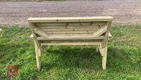 CRADLE GARDEN CHAIR/ BENCH - 4