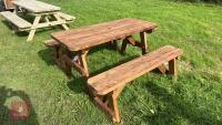 PICNIC TABLE & BENCHES - 2